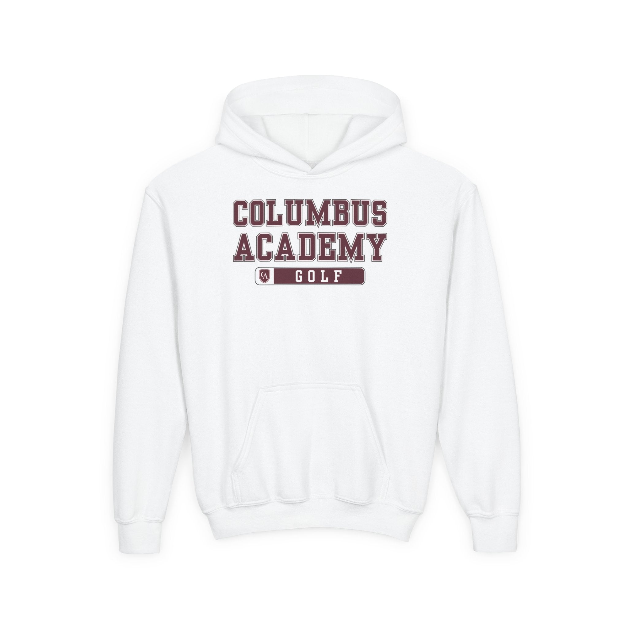 Youth Columbus Academy Golf Graphic Hoodie