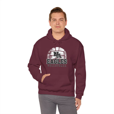 Adult UnisexNew Albany Eagles Spike it Graphic Hoodie