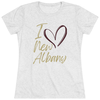 Women’s Super Soft City Love Short Sleeve Graphic Tee - New Albany