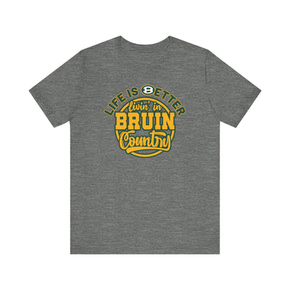 Adult Unisex Bruin Country Graphic Short Sleeve Soft Tee