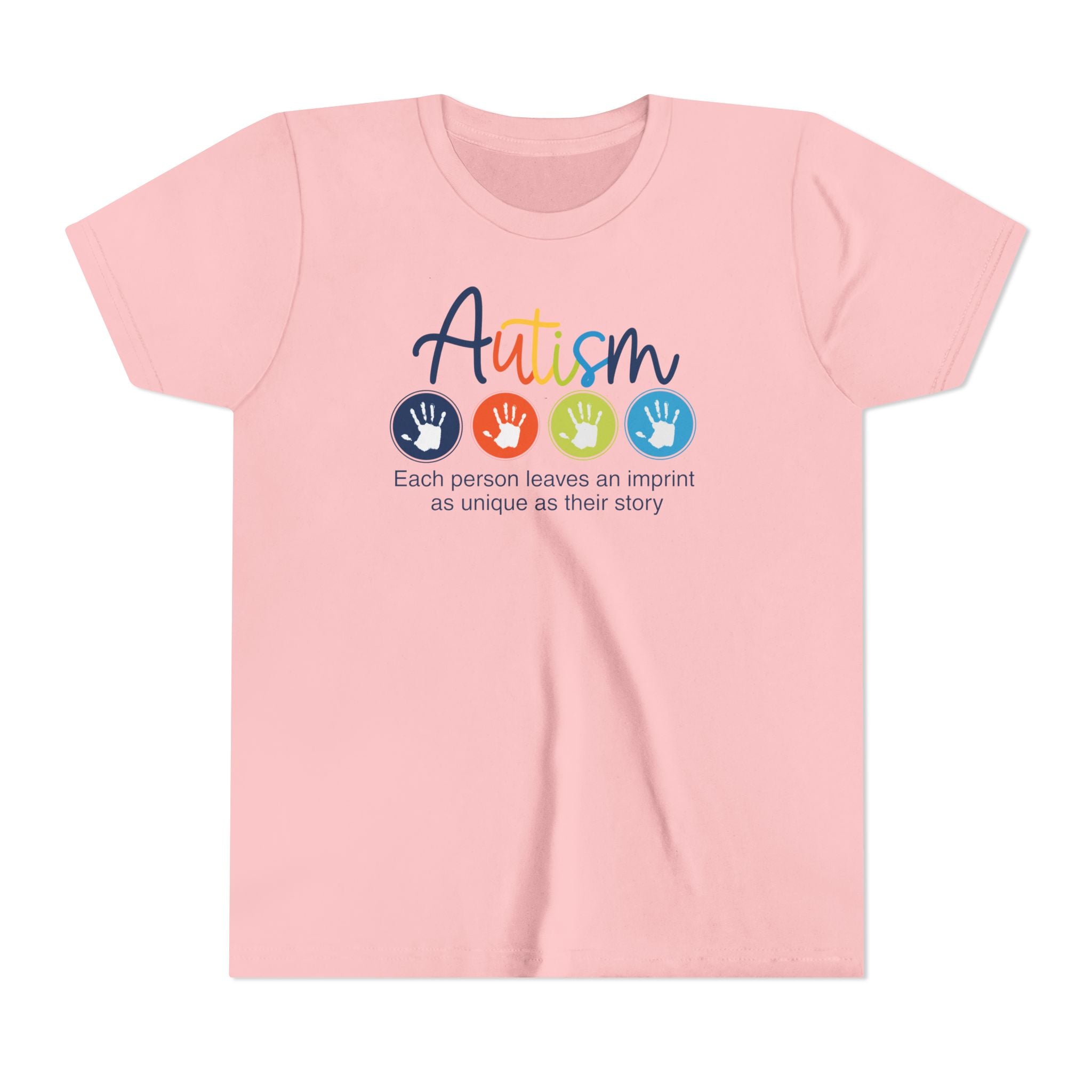Youth Autism Imprint Graphic Short Sleeve Soft Tee