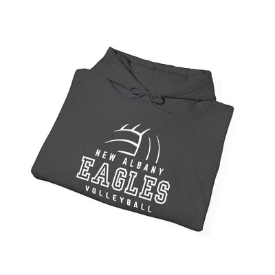Copy of Adult Unisex New Albany Eagles Victory Volleyball Graphic Hoodie