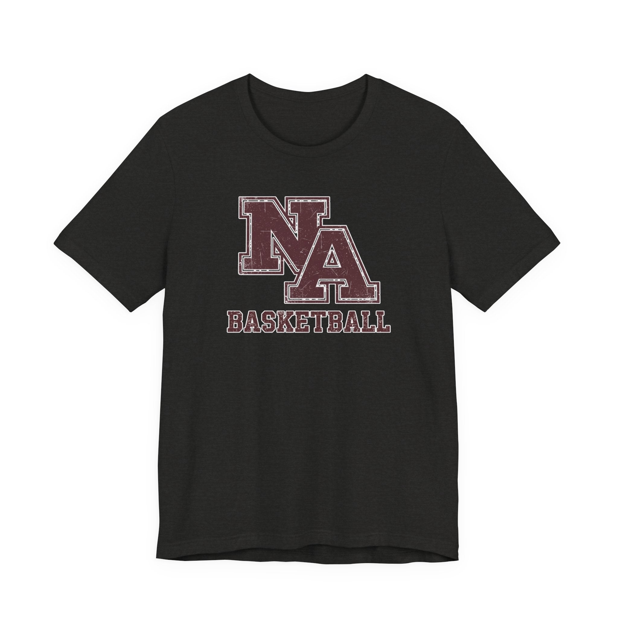 Adult Unisex New Albany Basketball Vintage Vibe Logo Graphic Short Sleeve Soft Tee