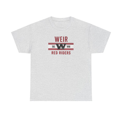 Adult Unisex Weirton Distressed Heritage Graphic Short Sleeve Gildan Heavy Tee