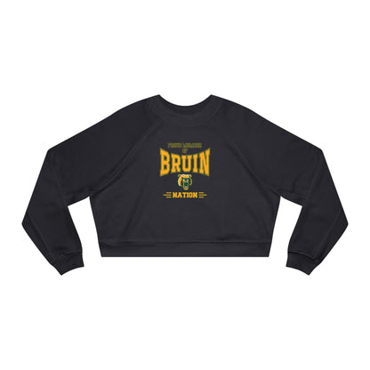 Women's Bruin Nation Graphic Cropped Fleece Sweatshirt