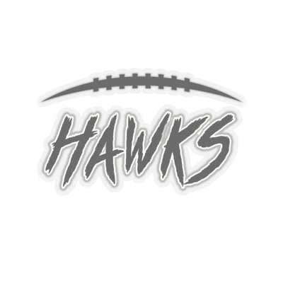 Westerville Central Fighting Football Hawks Graphic Kiss-Cut Sticker