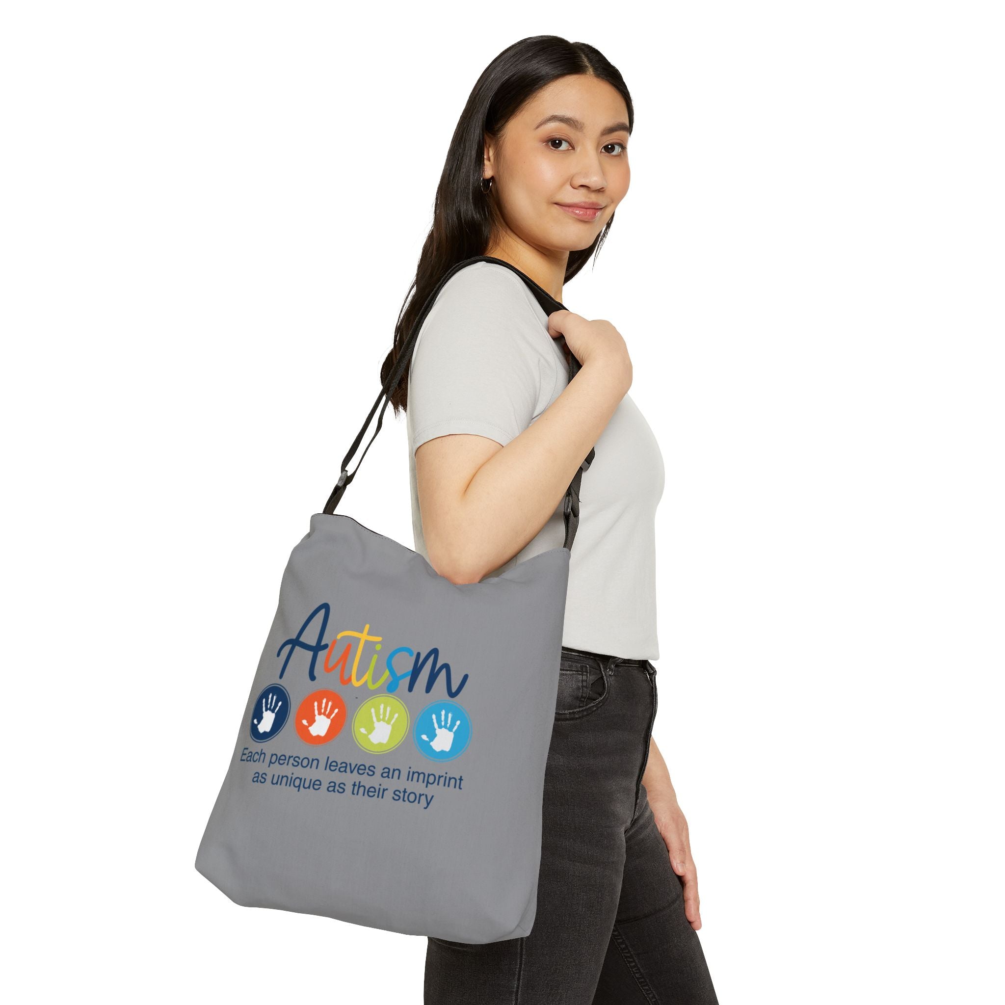 Autism Imprint Tote Bag