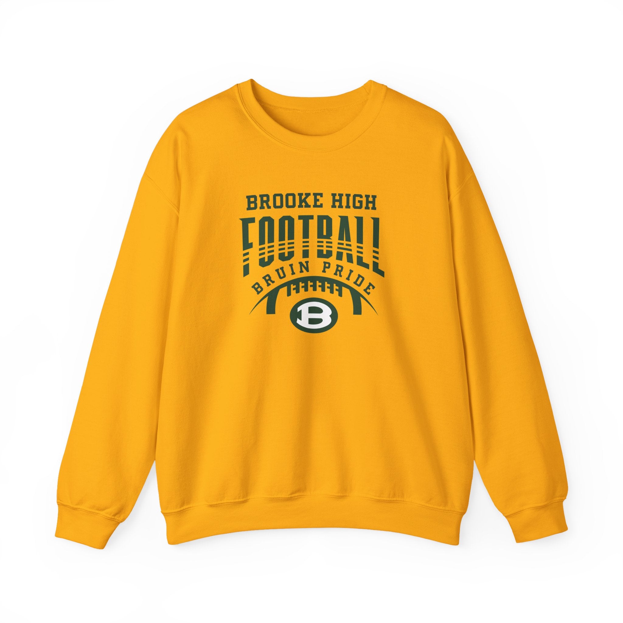 Adult Unisex Bruin Pride Football Graphic Sweatshirt