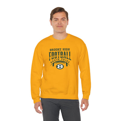 Adult Unisex Bruin Pride Football Graphic Sweatshirt
