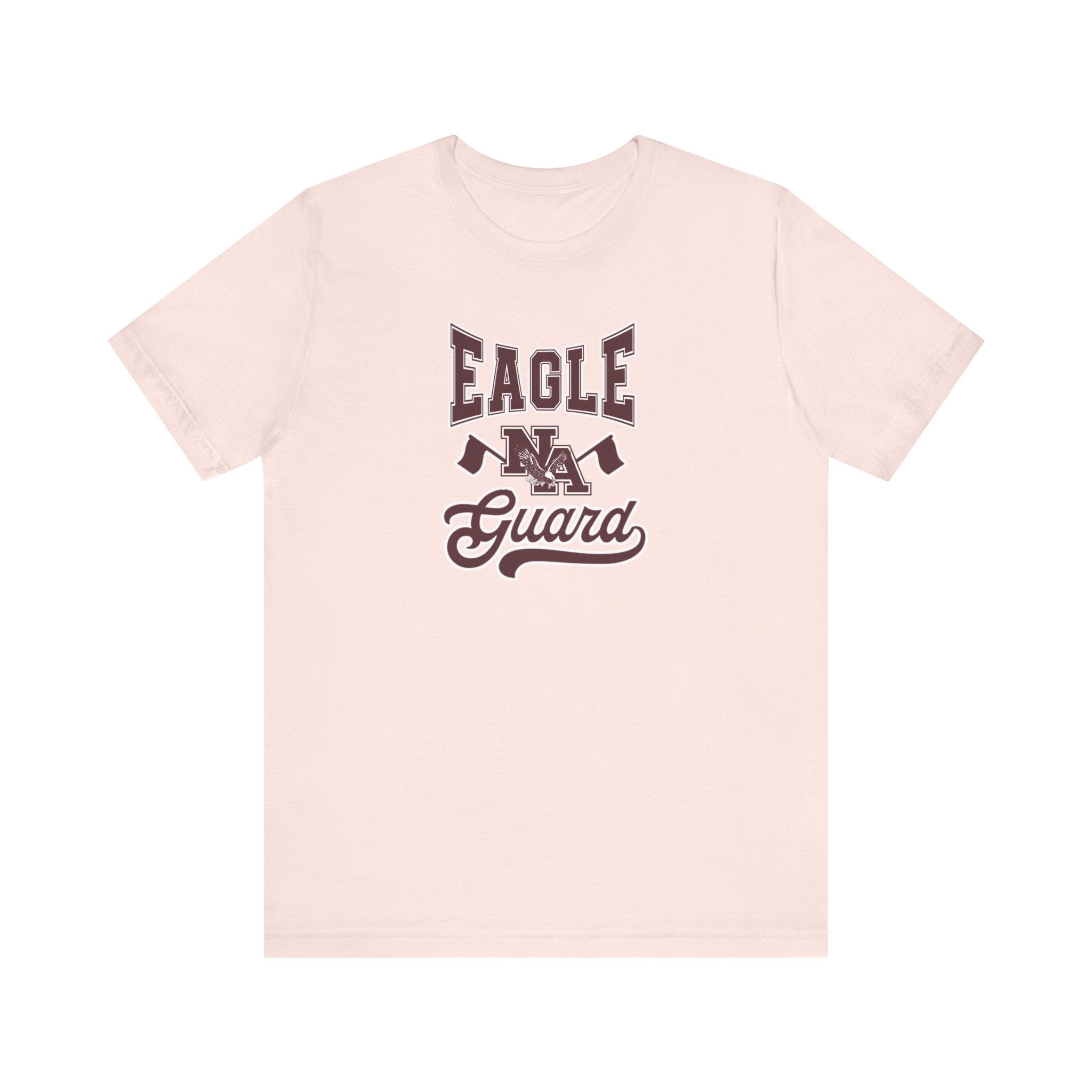 Adult Unisex Classic Varsity Eagle Guard Graphic Short Sleeve Soft Tee