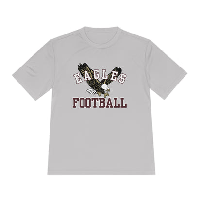 Adult Unisex Performance Flying Football Eagle Short Sleeve Graphic Tee