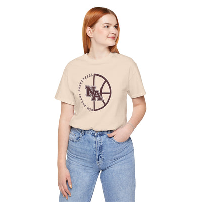 Adult Unisex New Albany Basketball Pick and Roll Graphic Short Sleeve Soft Tee