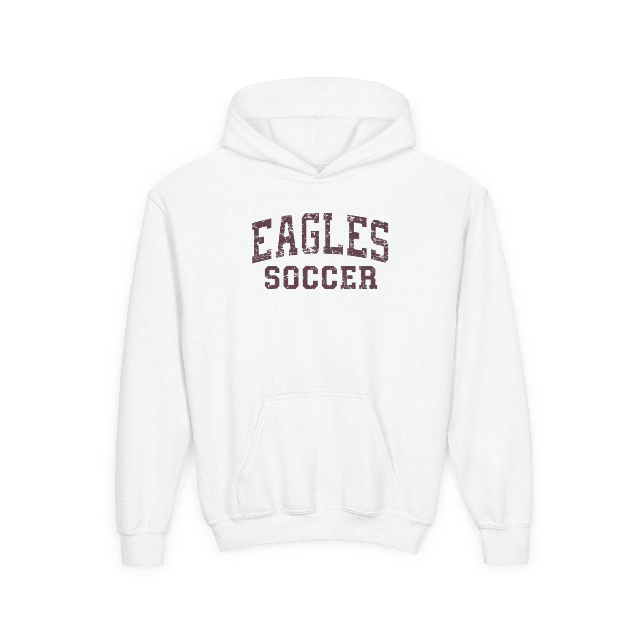 Youth New Albany Eagles Soccer Vintage Distressed Graphic Hoodie