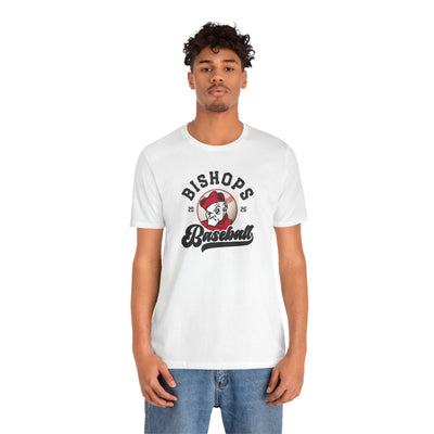 Adult Unisex Battling Bishops 2026 Script Baseball Graphic Short Sleeve Soft Tee