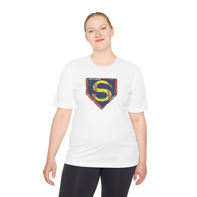 Adult Unisex Stingers Softball Distressed Logo Graphic Sport-Tek Competitor Performance Tee
