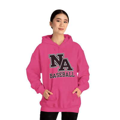 Adult Unisex Classic Black Logo Baseball Graphic Hoodie