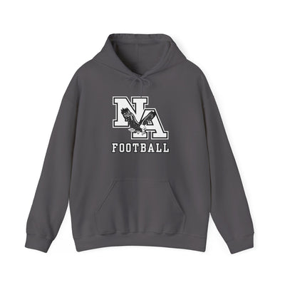 Adult Unisex Classic Logo White Football Graphic Hoodie