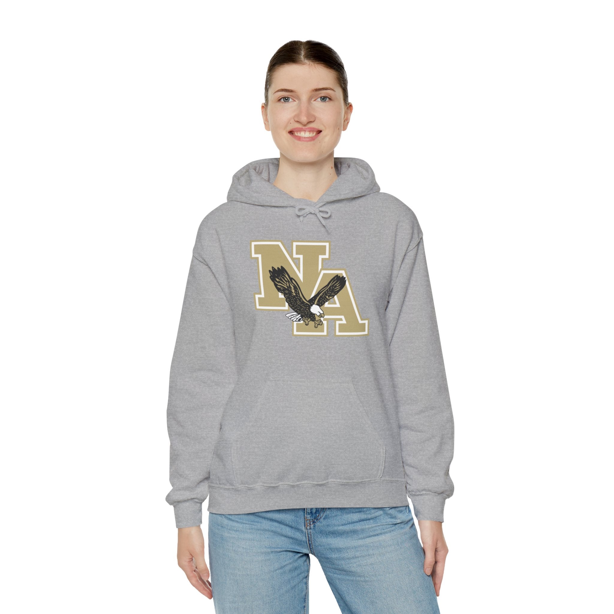 Adult Unisex Gold Classic Logo Graphic Hoodie