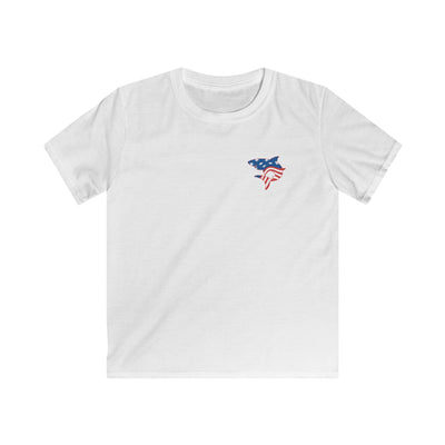 Youth South Hills Swim Club Patriotic Graphic Short Sleeve Gildan Softstyle Tee