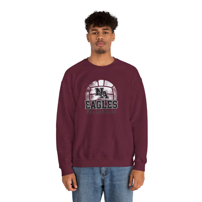 Adult Unisex New Albany Eagles Spike it Graphic Sweatshirt
