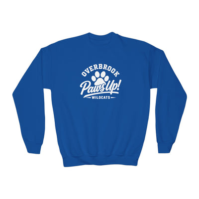 Youth Overbrook Elementary Paws Up Graphic Sweatshirt