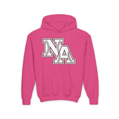 Youth Baseball Stitches Classic Logo Graphic Hoodie