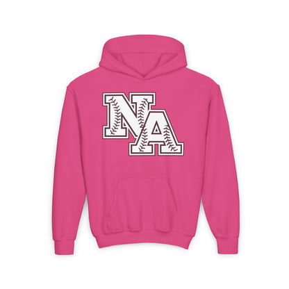 Youth Baseball Stitches Classic Logo Graphic Hoodie