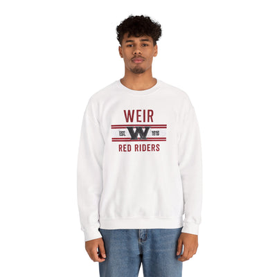 Adult Unisex Weirton Distressed Heritage Graphic Sweatshirt