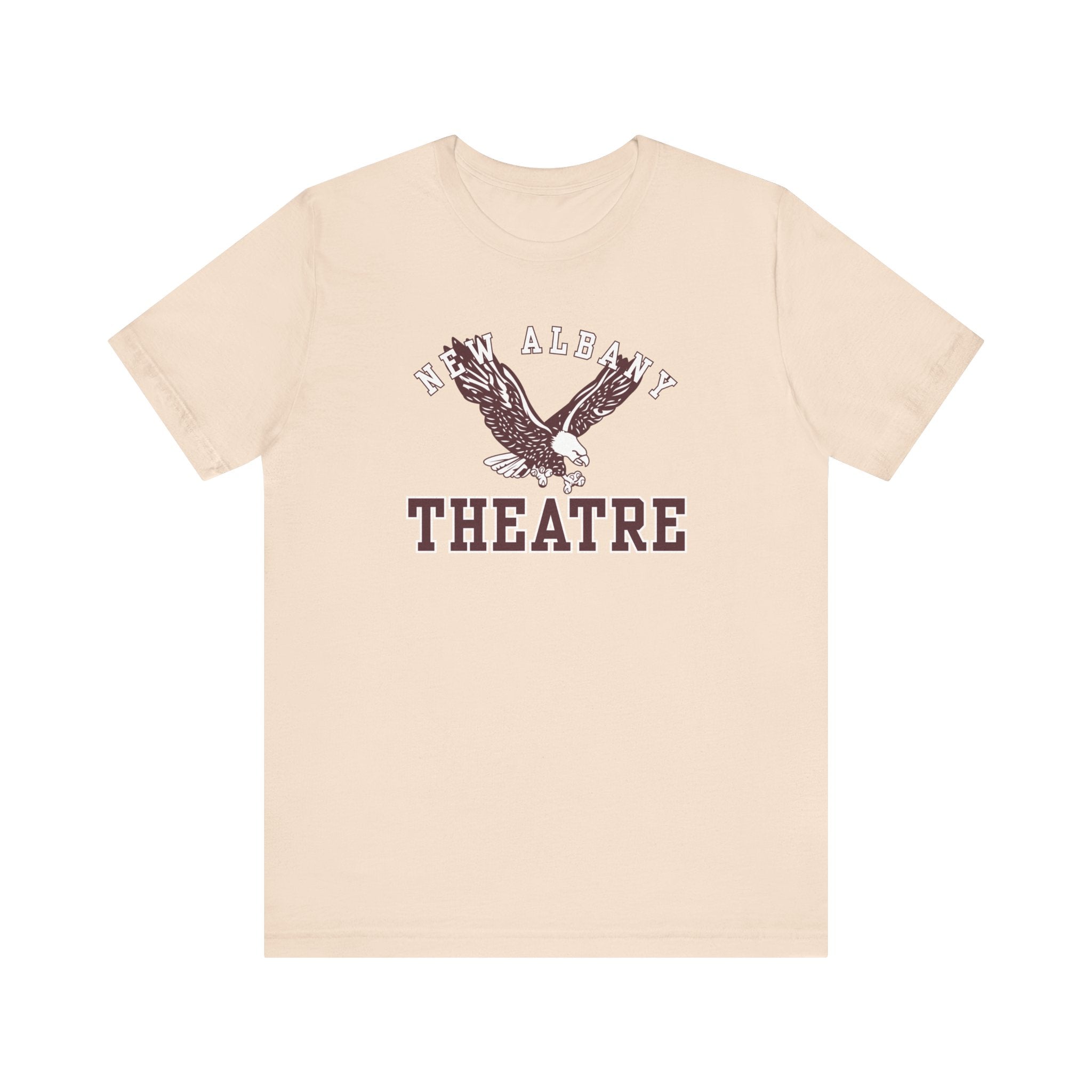 Adult Unisex Flying Theatre Eagle Graphic Short Sleeve Soft Tee