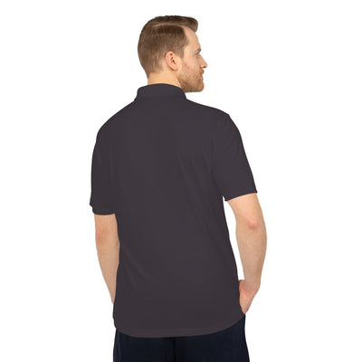 Adult Unisex Adidas Performance Polo with Classic Black Logo Embroidery