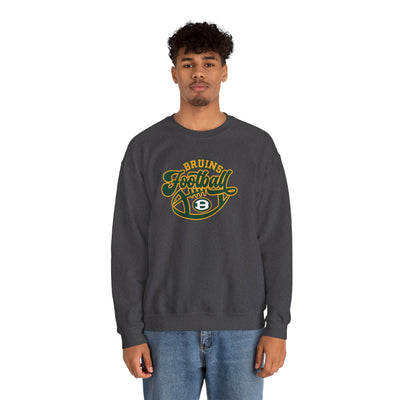 Adult Unisex Bruin Script Football Graphic Sweatshirt