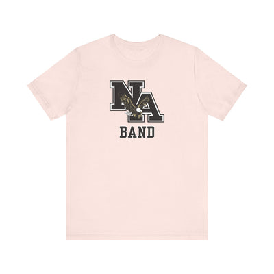 Adult Unisex New Albany Logo Band Graphic Short Sleeve Soft Tee
