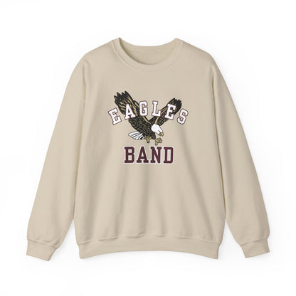 Adult Unisex Flying Band Eagle Graphic Sweatshirt