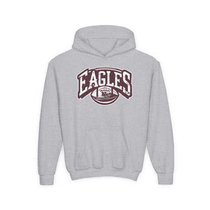 Youth Eagles Football Motion Graphic Hoodie