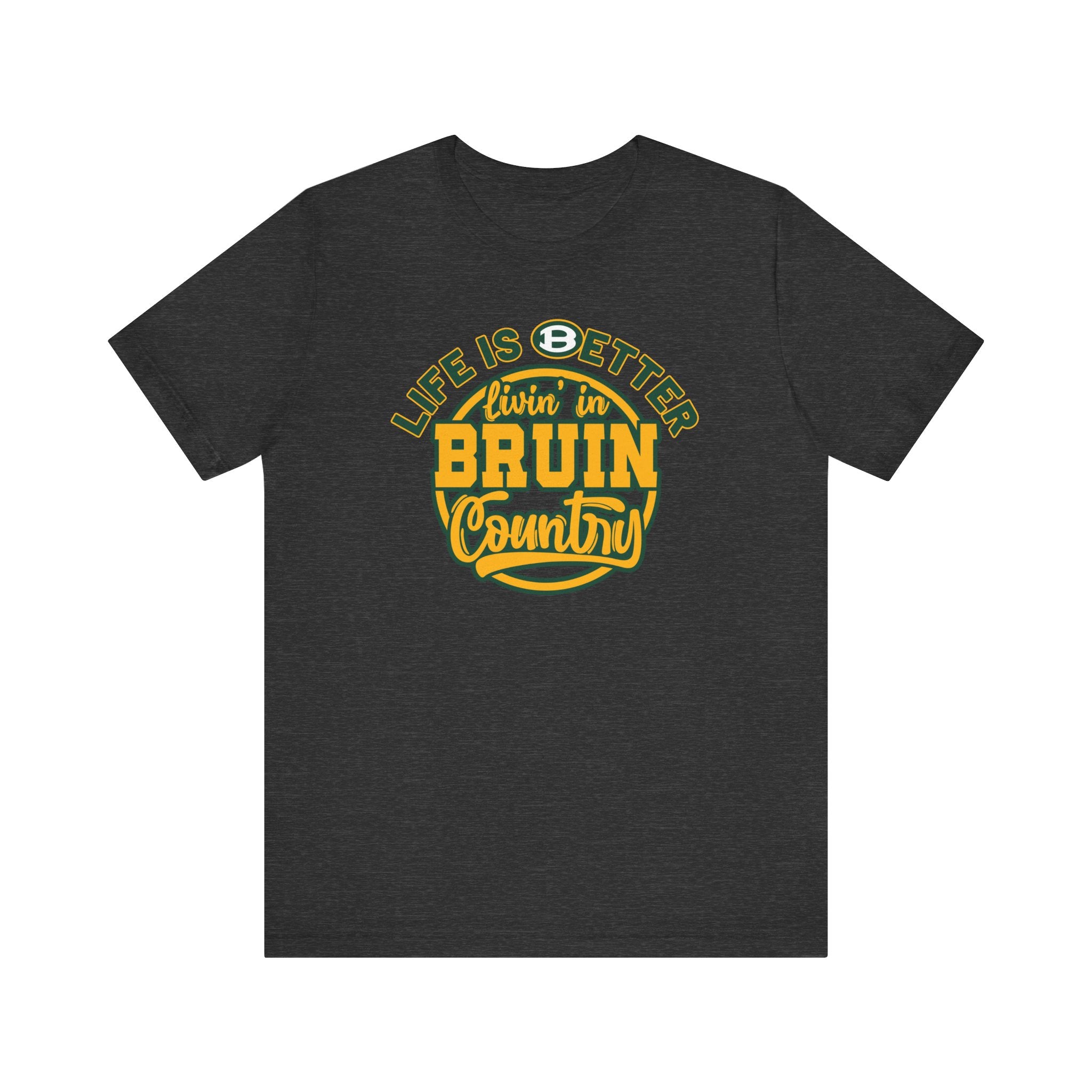 Adult Unisex Bruin Country Graphic Short Sleeve Soft Tee