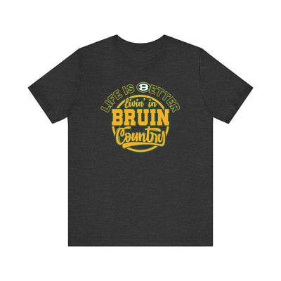 Adult Unisex Bruin Country Graphic Short Sleeve Soft Tee