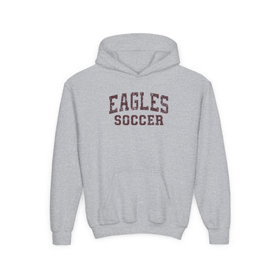 Youth New Albany Eagles Soccer Vintage Distressed Graphic Hoodie