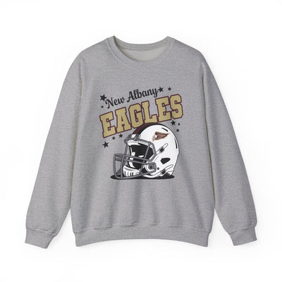 Adult Unisex New Albany Eagles Football Pride Graphic Sweatshirt
