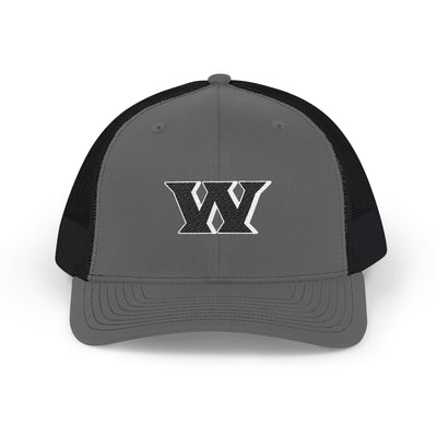 Adult Unisex Weir Logo Embroidered Richardson 112 Snapback Trucker Hat