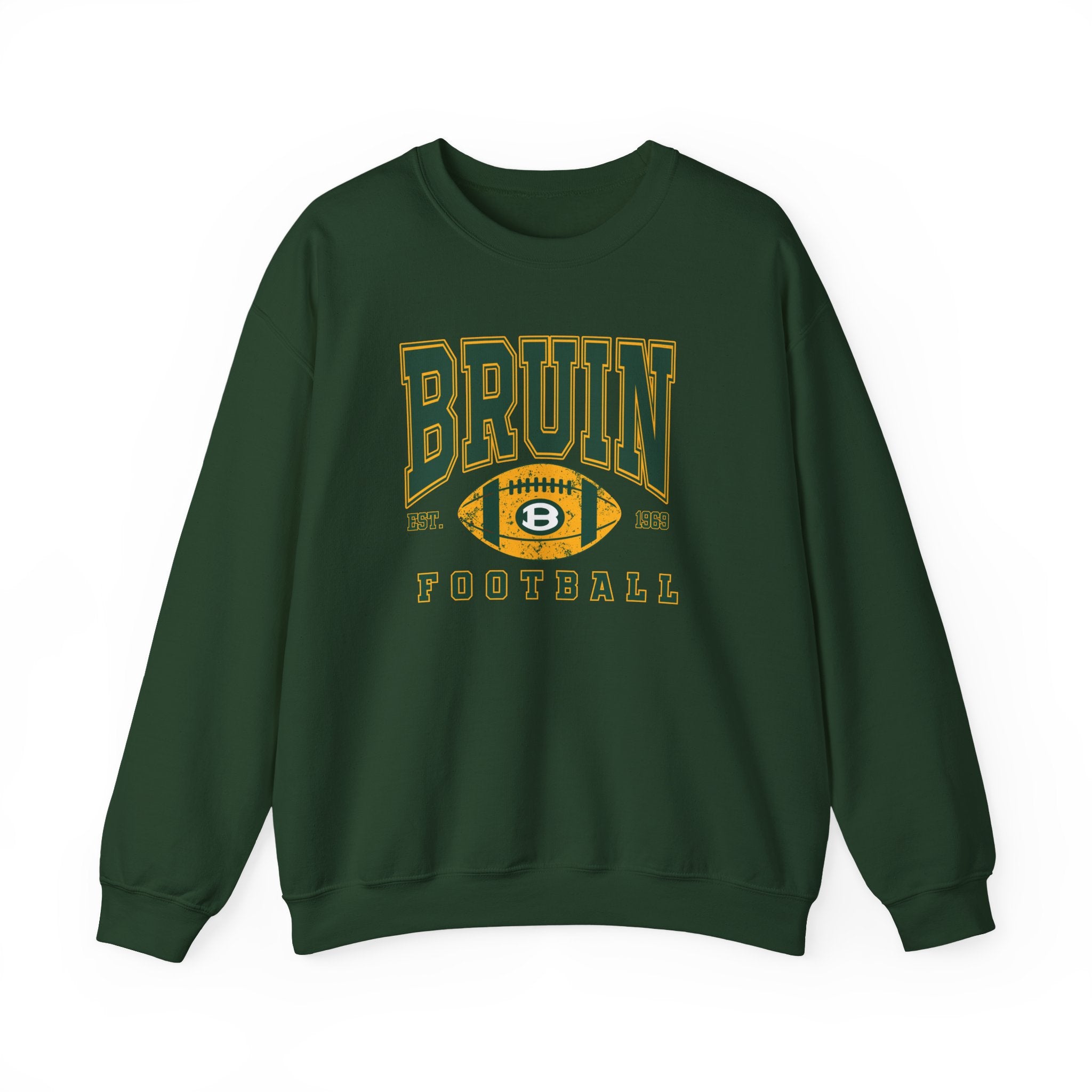 Adult Unisex Bruin Football Heritage Graphic Sweatshirt