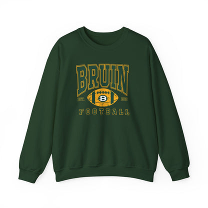 Adult Unisex Bruin Football Heritage Graphic Sweatshirt