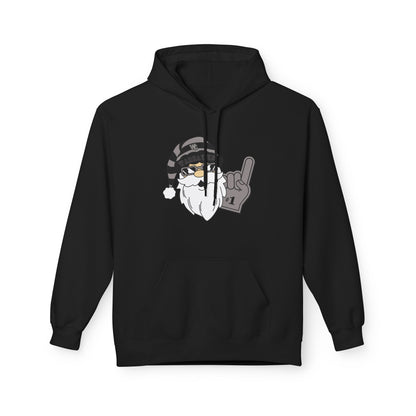 Adult Unisex Westerville Central Spirited Santa Graphic Soft Style Hoodie