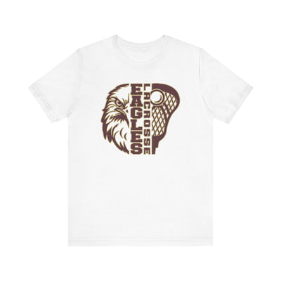 Adult Unisex Epic Lacrosse Eagle Graphic Short Sleeve Soft Tee