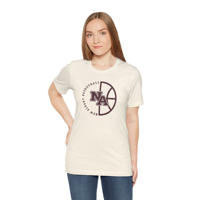 Adult Unisex New Albany Basketball Pick and Roll Graphic Short Sleeve Soft Tee