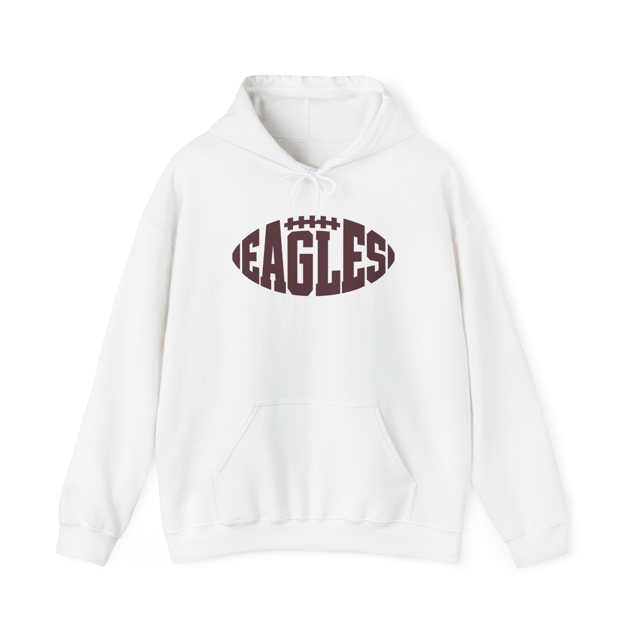 Adult Unisex New Albany Football Eagle Ball Graphic Hoodie