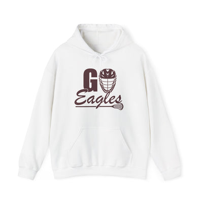 Adult Unisex Go Eagles Lacrosse Graphic Hoodie