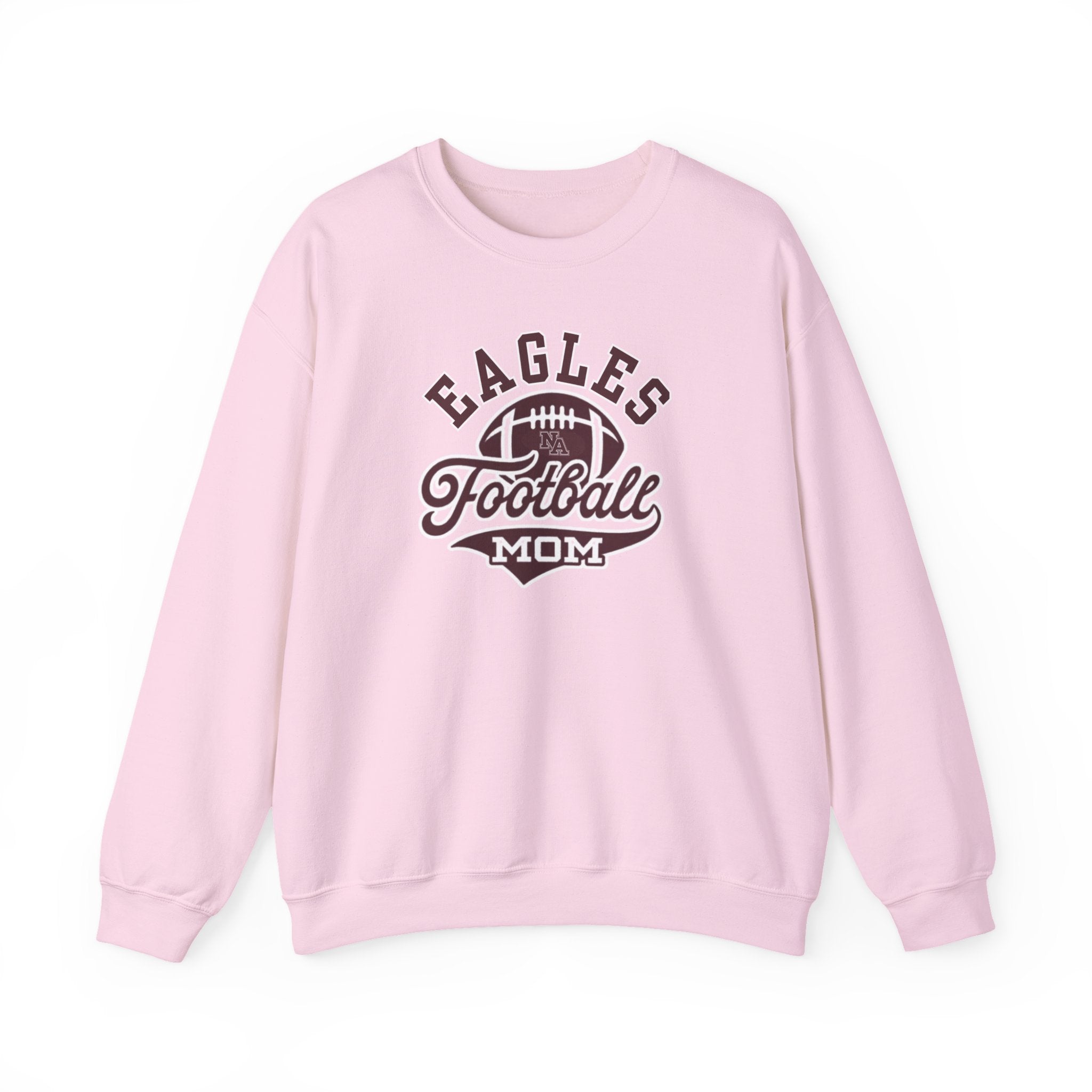 Adult Unisex Eagles Spirit Script Football Mom Graphic Sweatshirt