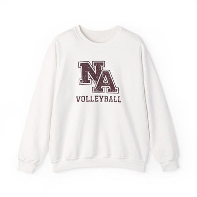 Adult Unisex New Albany Volleyball Vintage Vibe Logo Graphic Sweatshirt