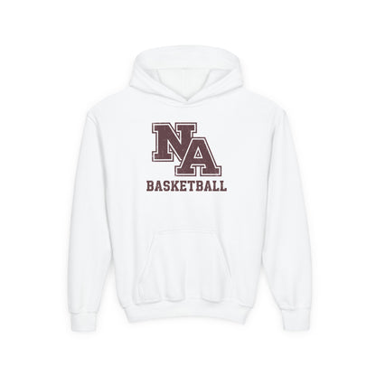 Youth New Albany Basketball Vintage Vibe Logo Graphic Hoodie