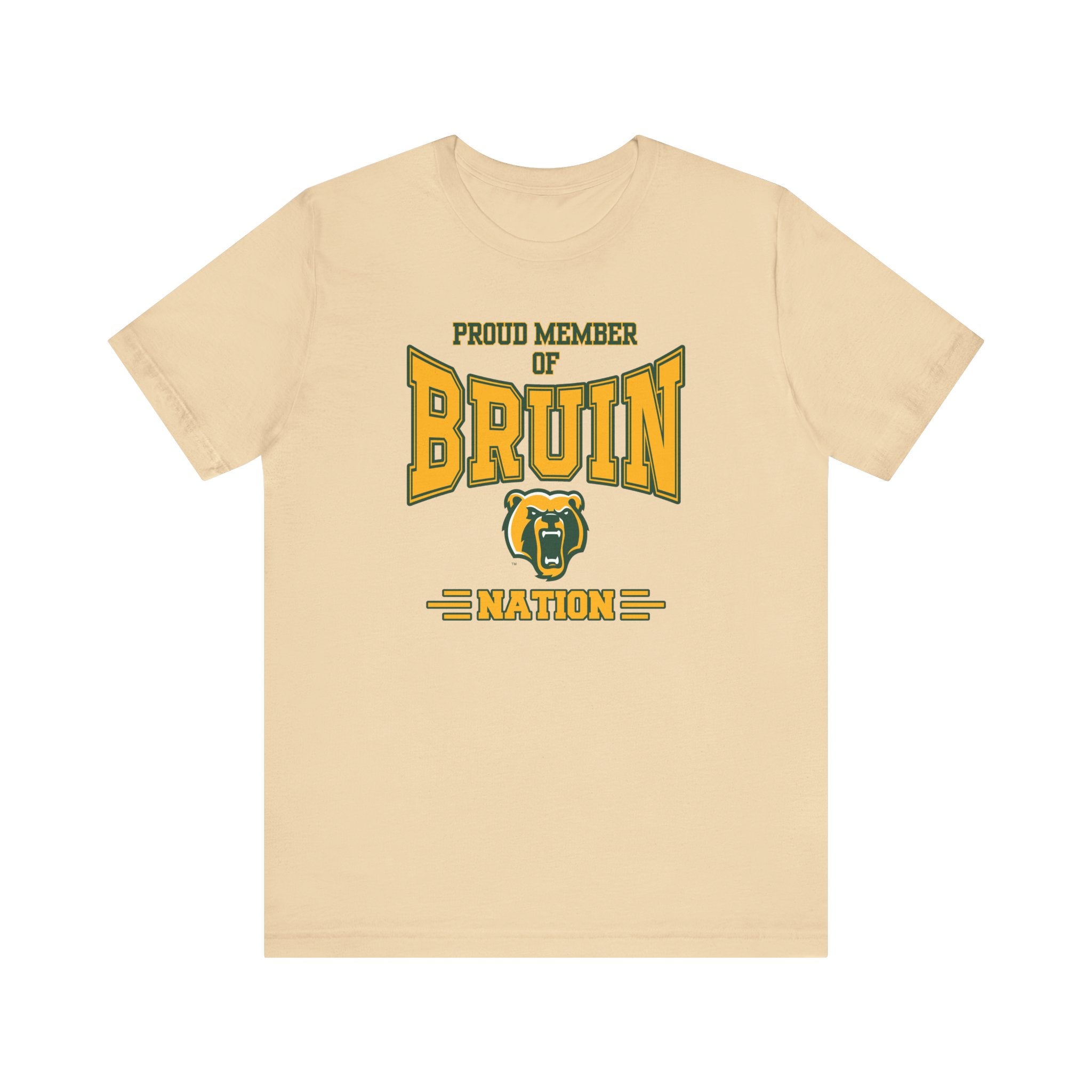 Adult Unisex Bruin Nation Graphic Short Sleeve Soft Tee